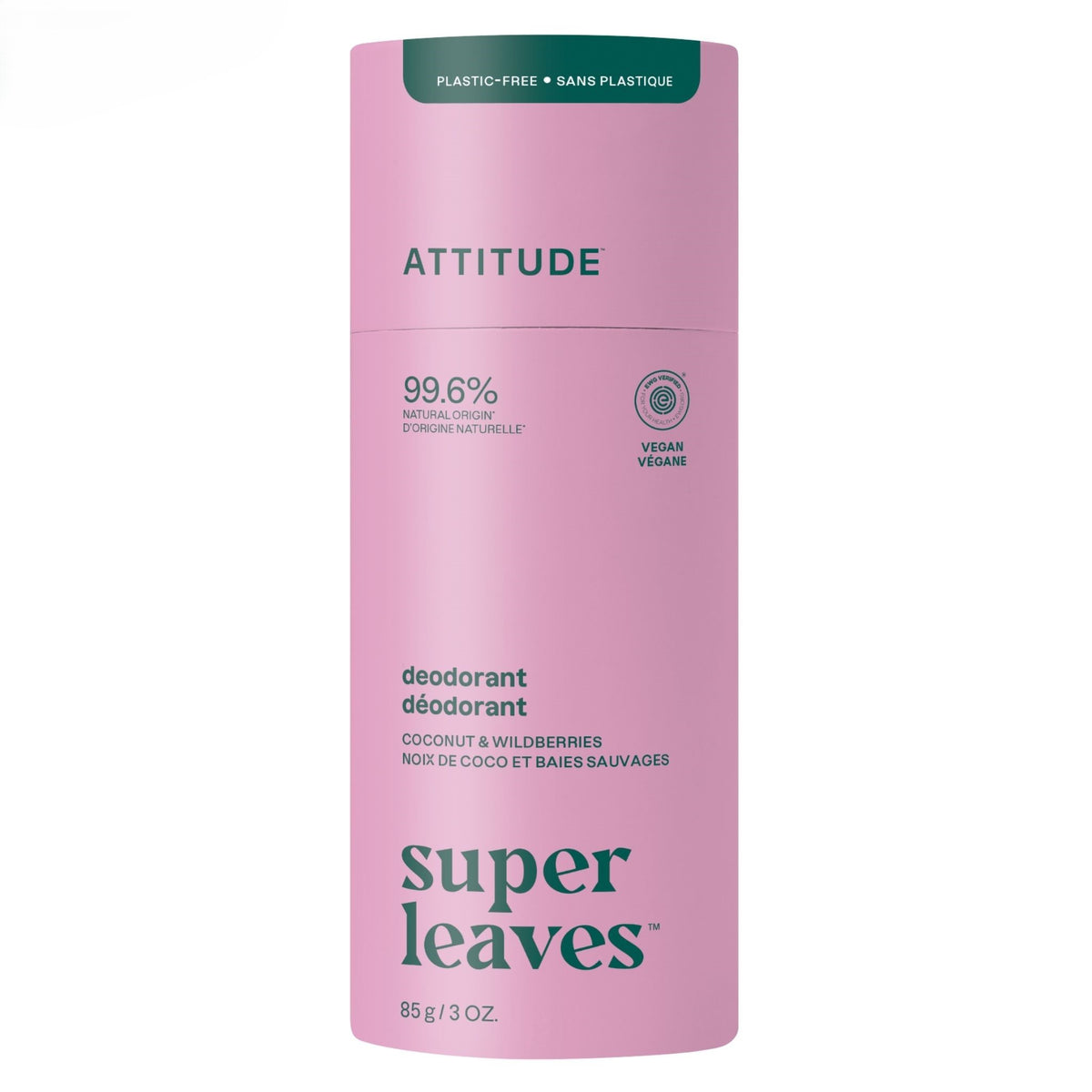 Attitude Deodorant White Tea Leaves 85g - Nature's Source Inc