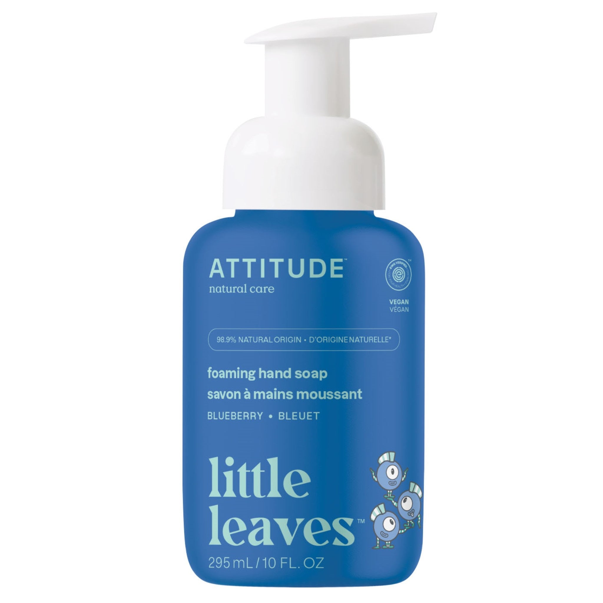 Attitude Foaming Hand Soap Blueberry 295ml - Nature's Source Inc