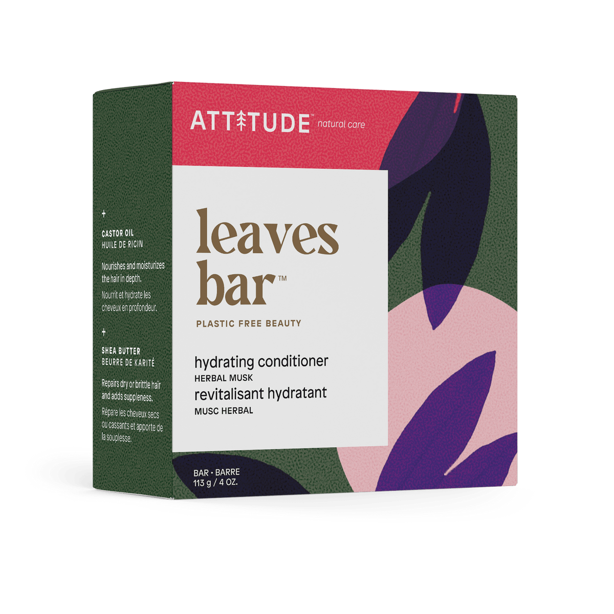 Attitude Conditioner Bar Hydrate Herbal Musk 113g