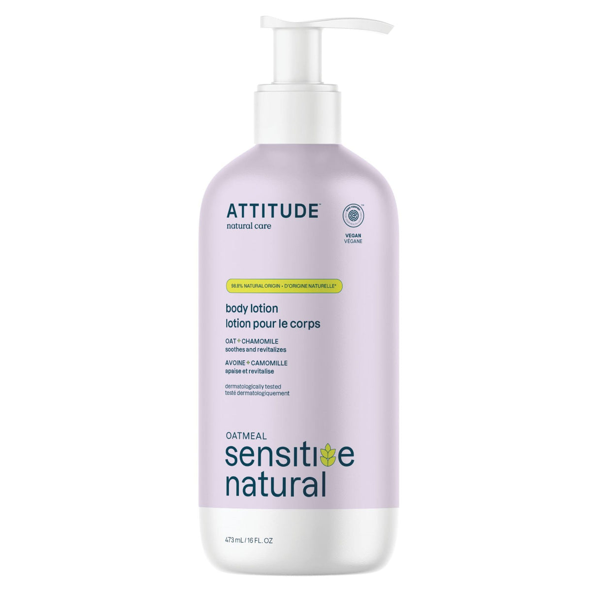 Attitude Body Lotion Chamomile 473ml - Nature's Source Inc