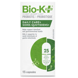 Bio - K+ Daily Care+ Probiotic 25B 15 Capsules - Nature's Source Inc
