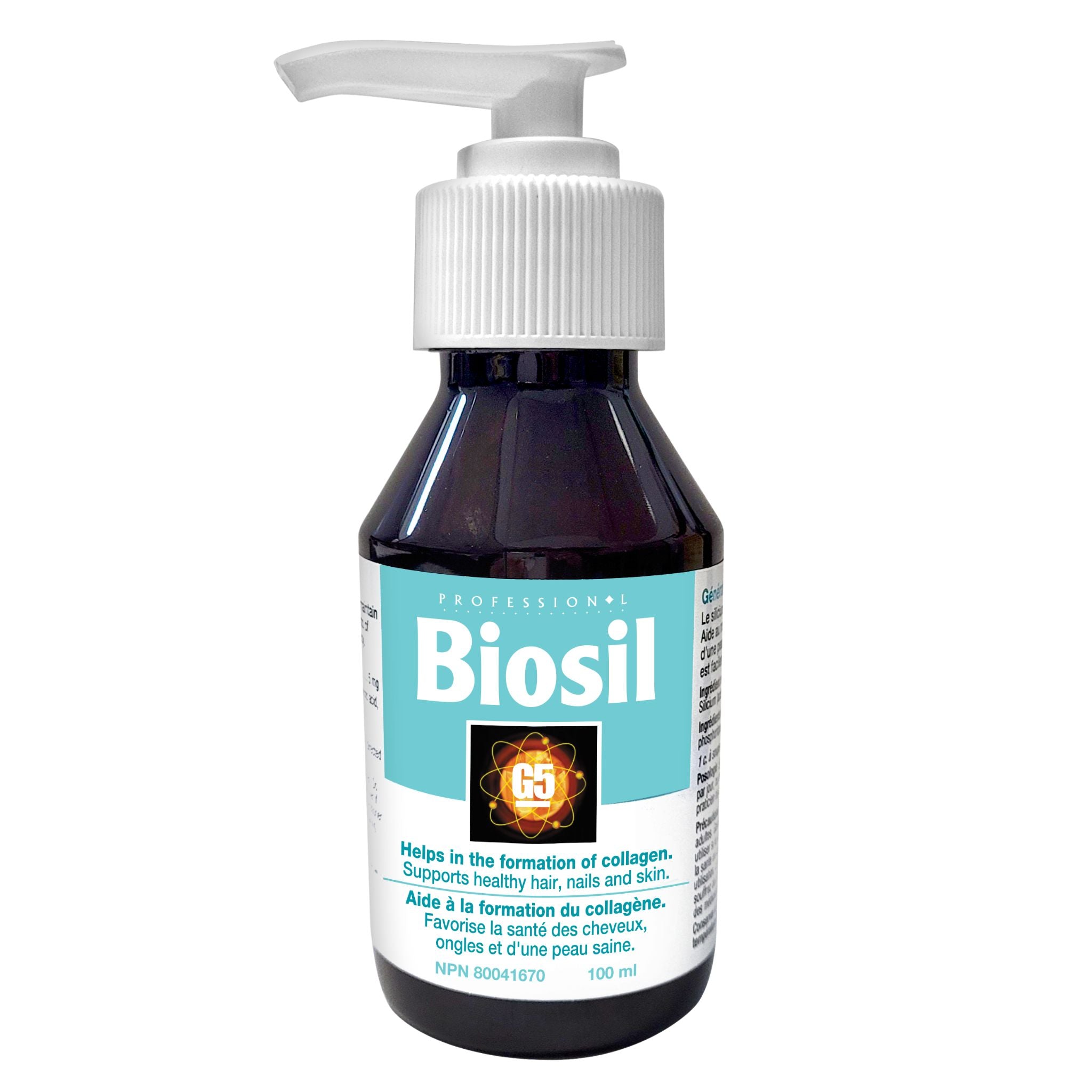 Homeocan Biosil With Pump Dispenser 100ml - Nature's Source Inc