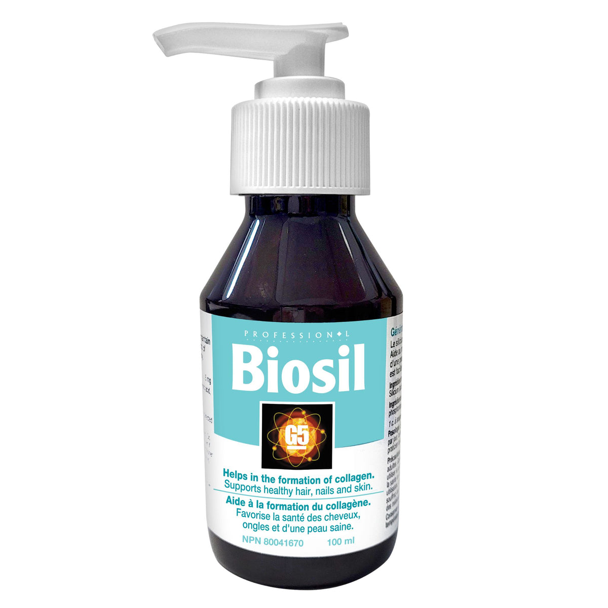 Homeocan Biosil With Pump Dispenser 100ml - Nature's Source Inc