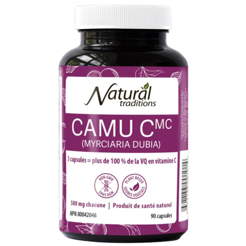 Natural Traditions Camu C Berry 500mg (90 Capsules)