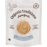 Organic Traditions Maca for Men with Probiotics - 150g - Nature's Source Inc