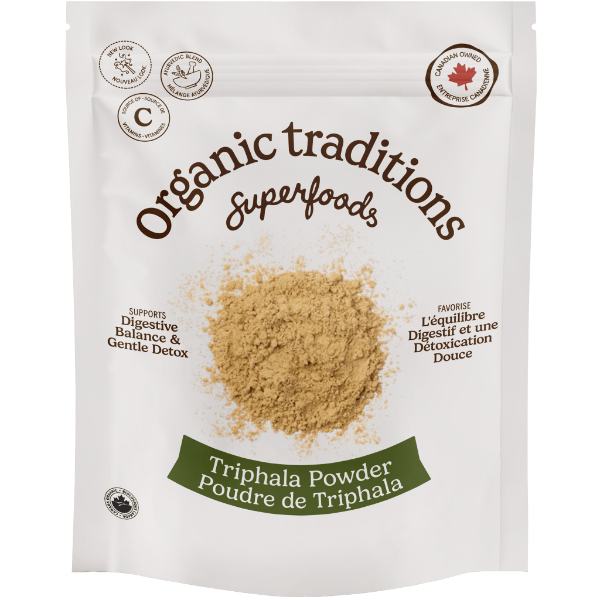 Organic Traditions Triphala Powder - 200g - Nature's Source Inc