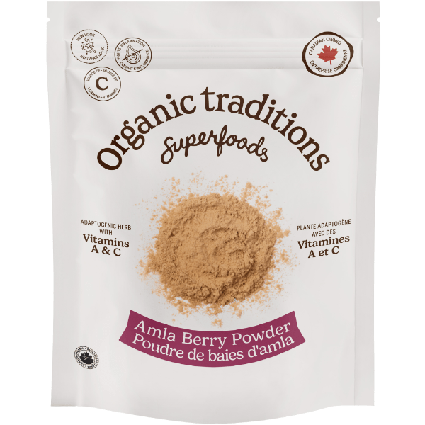 Organic Traditions Amla Powder - 200g - Nature's Source Inc