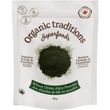 Organic Traditions Wheat Grass Juice Powder - 150g - Nature's Source Inc