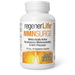 Natural Factors RegenerLife NMNSurge 60 Capsules