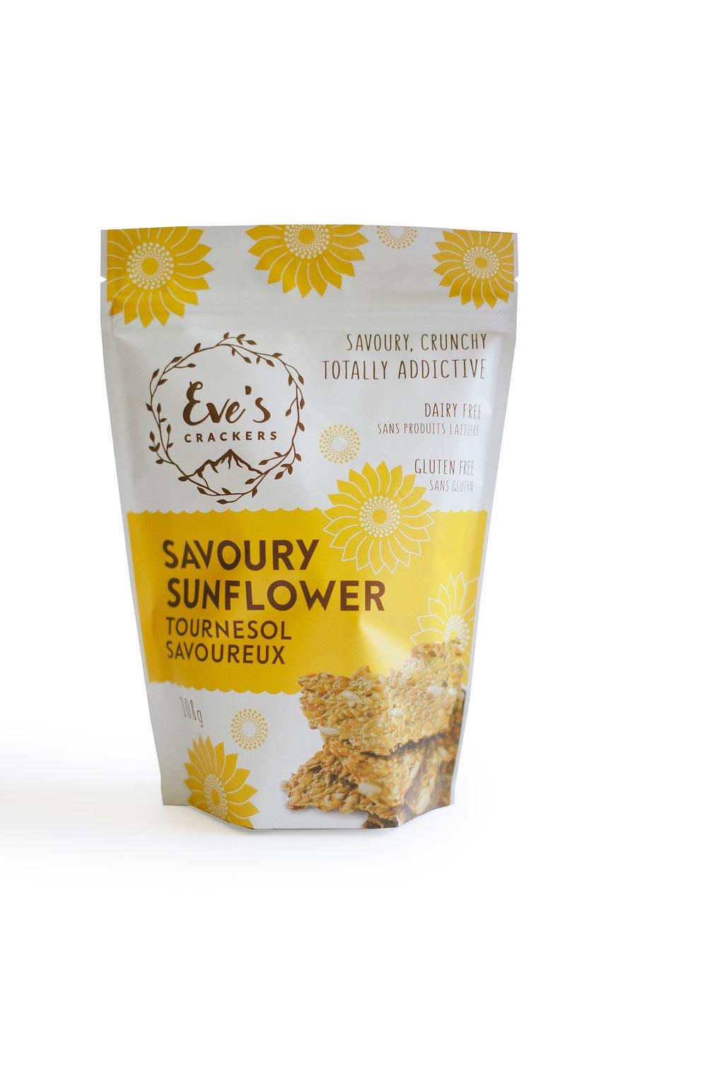 Eve's Crackers Savoury Sunflower 108g Online - Nature's Source
