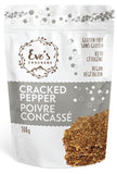 Eve's Crackers Cracked Pepper 108g - Healthy Snack With Natural Ingredients, Rich in Fibre, Fulfilling Snack - Nature's Source Inc