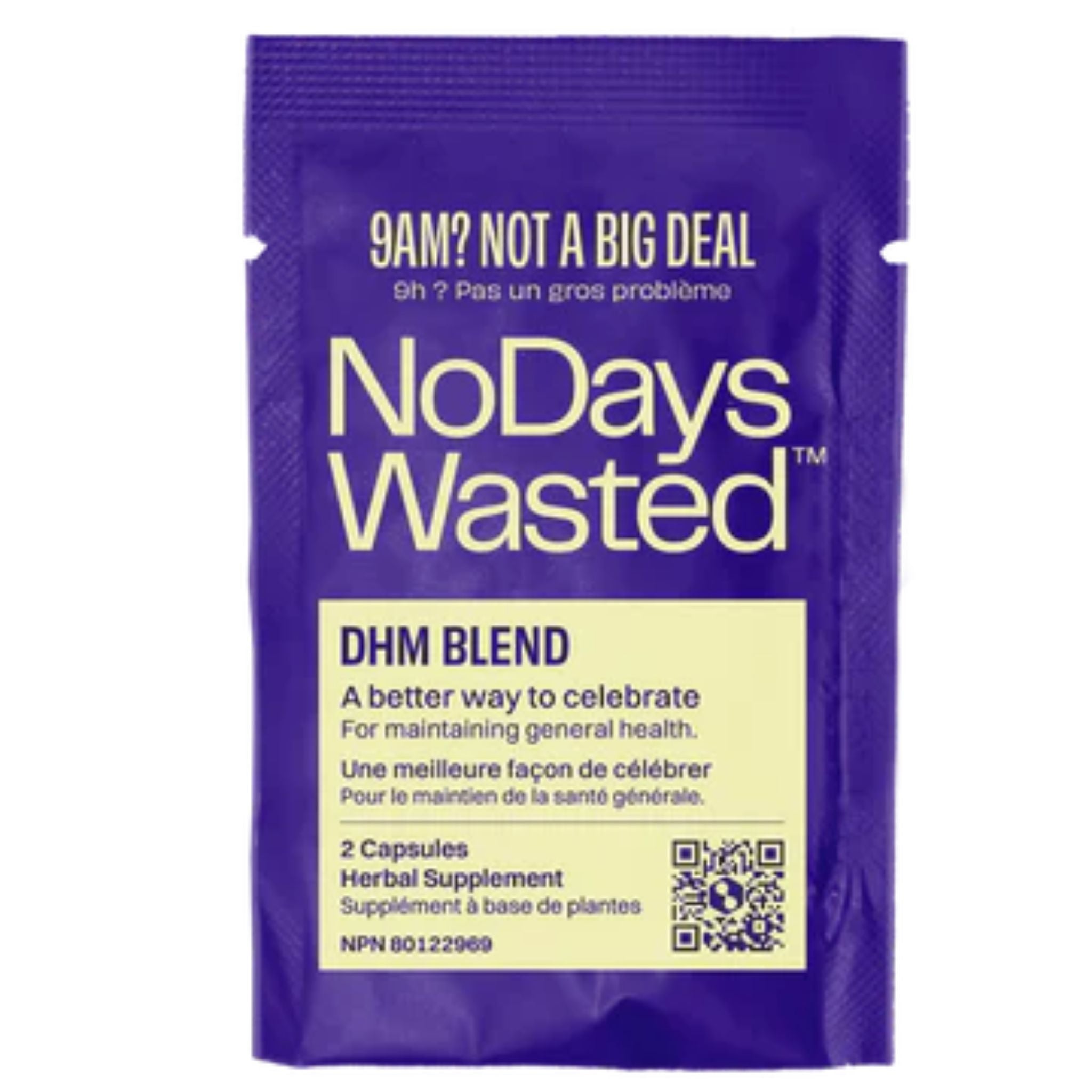 No Days Wasted DHM Blend 2 Capsules - Promotes Best Version After A Night Of Celebrating, Plant Extract, Came From Natural Source, Contains Natural Plant - Based Ingredients - Nature's Source Inc