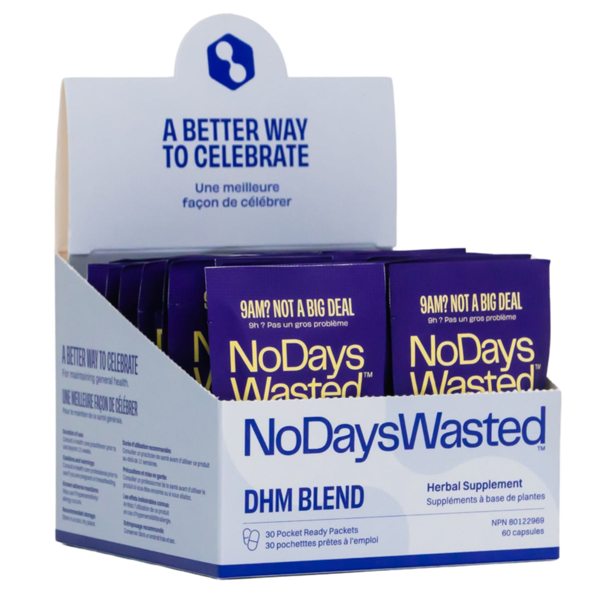 No Days Wasted DHM Blend 30 Count - Nature's Source Inc
