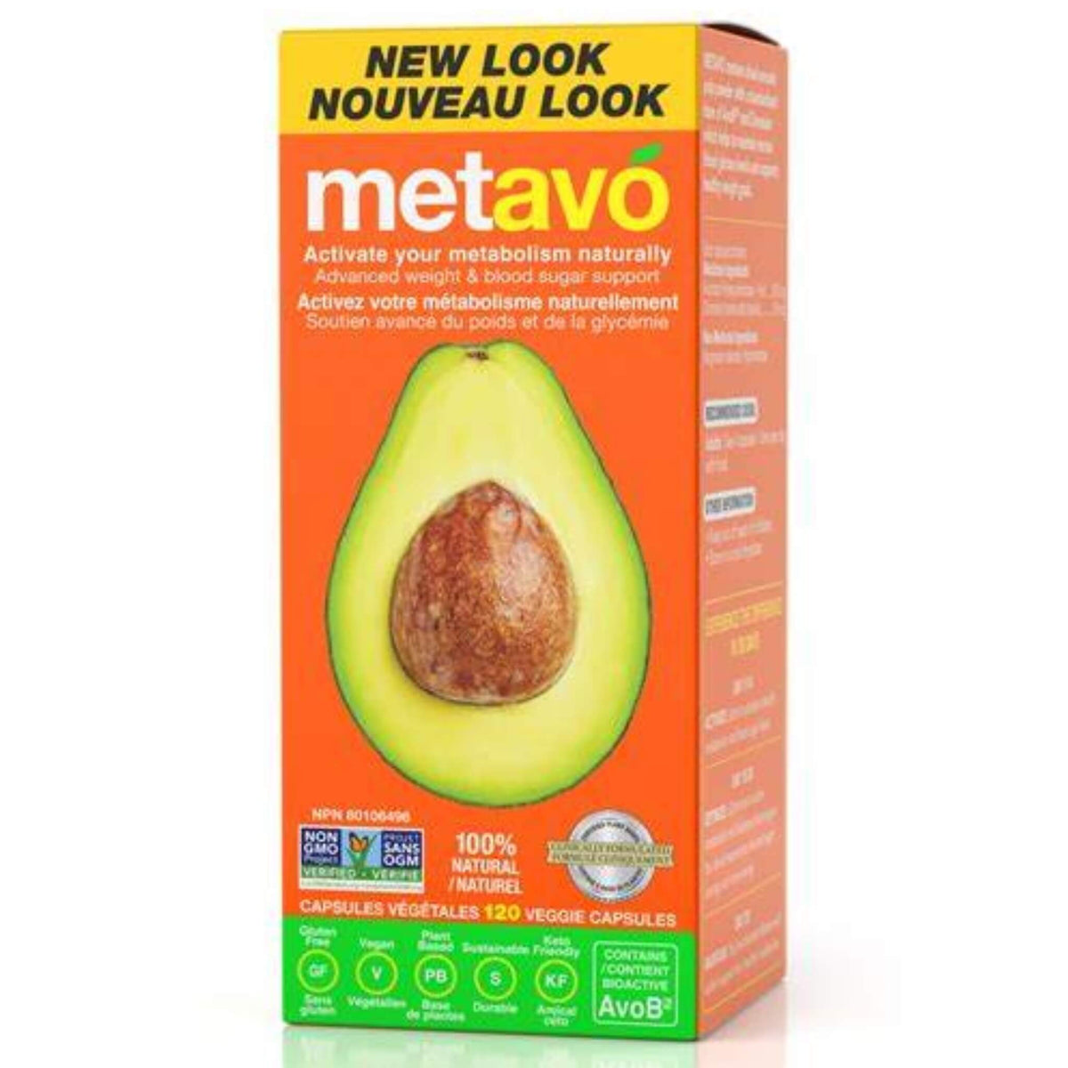 Metavo Metabsolism Booster 120 Vegetable Capsules