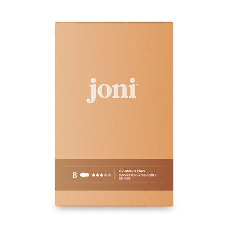 Joni Organic Overnight Pads 8ct