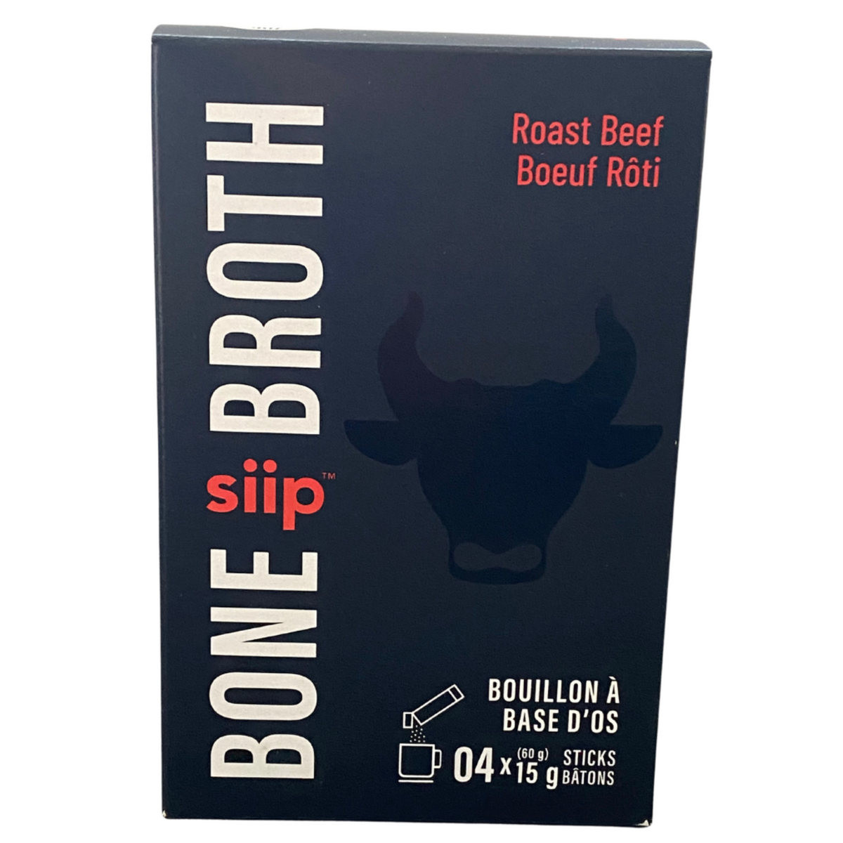 Siip Bone Broth Roast Beef 4x15g