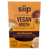 Siip Bone Broth Vegan Mushroom 4x6g - Nature's Source Inc