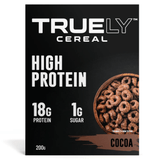 Truely Cereal Cocoa 198g - High - Protein Healthy Snack, Rich, Smooth, and Sweet in Taste, Supports Muscle Growth and Recovery Without Excess Calories - Nature's Source Inc
