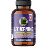 PURE LAB Vitamins L - Theanine 250mg 60 Vegan Capsules - Nature's Source Inc