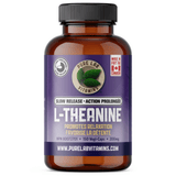 Pure Lab L - Theanine 200mg Slow Release 150 Vegetable Capsules - Nature's Source Inc