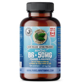 PURE LAB Bioactive B6 50mg SR 60ct - Nature's Source Inc