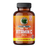 PURE LAB Vitamin C Powder 250g - A Powerful Antioxidant, Helps in Maintaining Healthy Bones and Teeth, Maintain immune, Supports Bile Production - Nature's Source Inc
