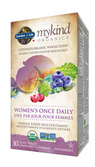 Garden Of Life Organics Women's Once Daily Multivitamin 30 Vegan Tablets