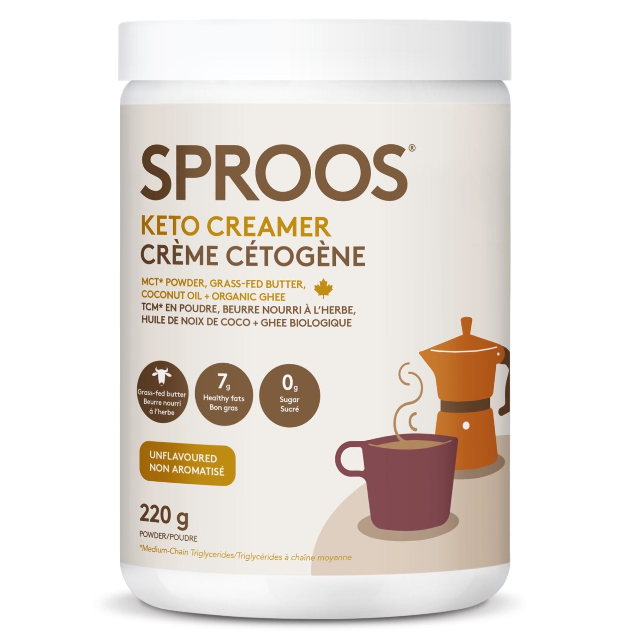 Sproos Keto Creamer 220g