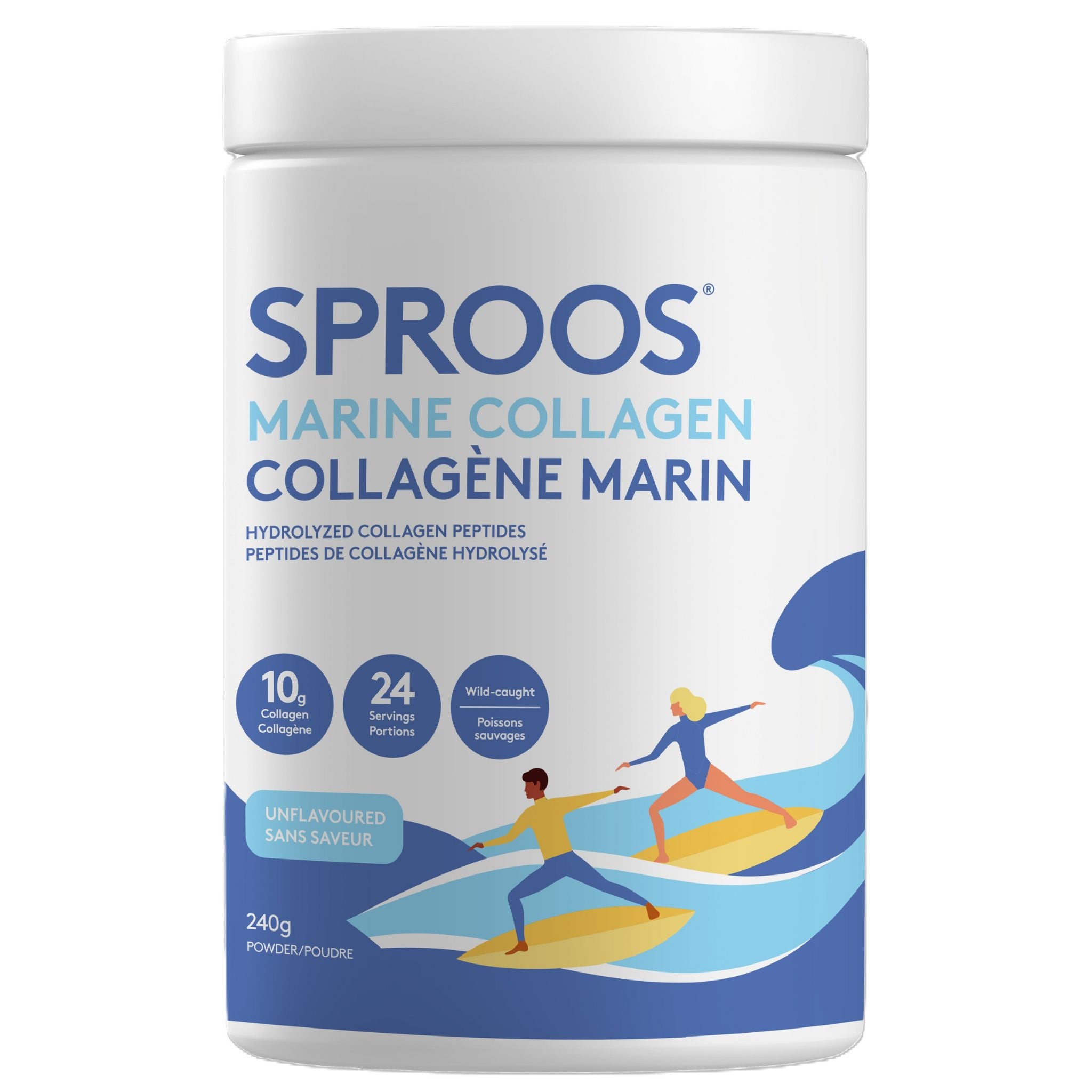 Sproos Marine Collagen 240g - Nature's Source Inc