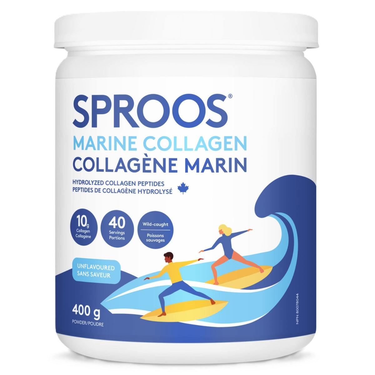Sproos Marine Collagen 400g - Nature's Source Inc