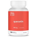 Heal + Co. Quercetin 500mg 120 Vegetarian Capsules - Nature's Source Inc