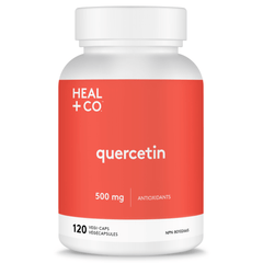 Heal + Co. Quercetin 500mg 120 Vegetarian Capsules