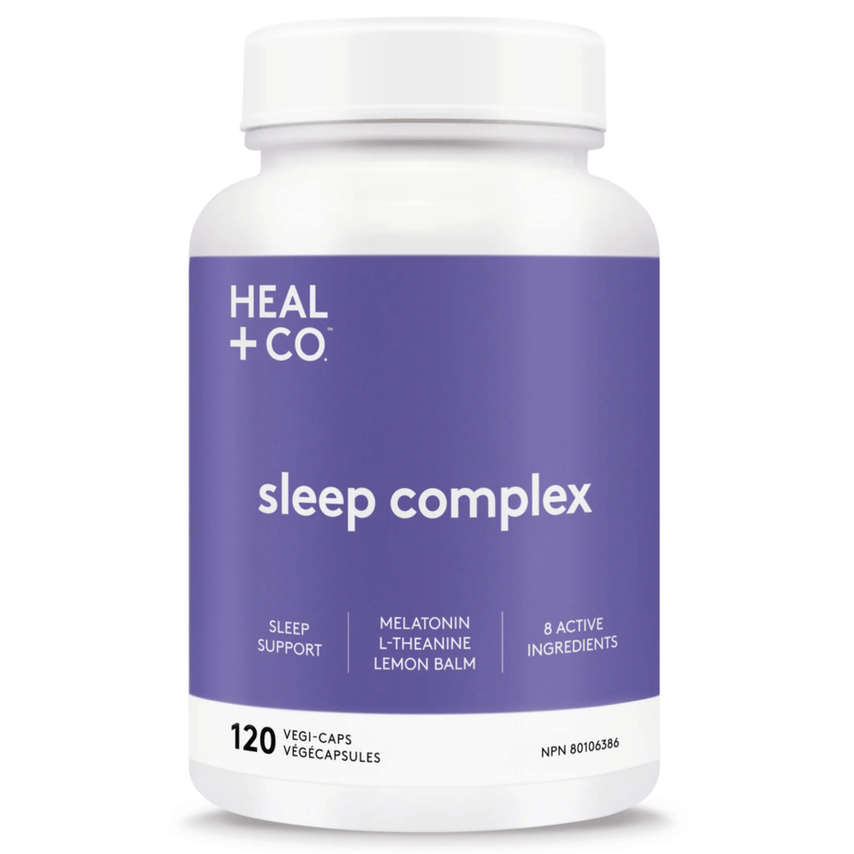 Heal + Co. Sleep Complex 120 Vegetarian Capsules