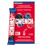 Cwench Hydration Mix Berry Crush 10ct - Provides Instant Hydration, Great in Taste With a Variety of Flavors, On - The - Go Hydration Mix Packet - Nature's Source Inc