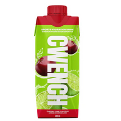 Cwench Sports Drink Cherry Lime 500ml - Provides Instant and Long-Lasting Hydration, Contains Premium Electrolytes and Minerals to Support Your Well Being, Refreshing Drink That is Available in a Variety of Flavors