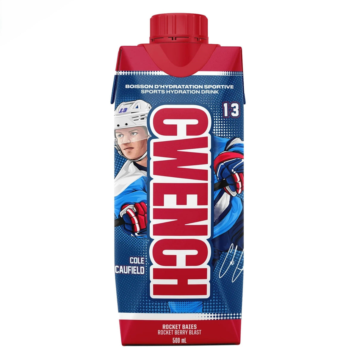 Cwench Sports Hydration Rocket Berry Blast 500ml - Nature's Source Inc