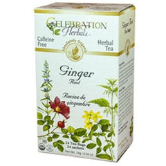 Celebration Herbals Organic Ginger Root Tea 24 bags