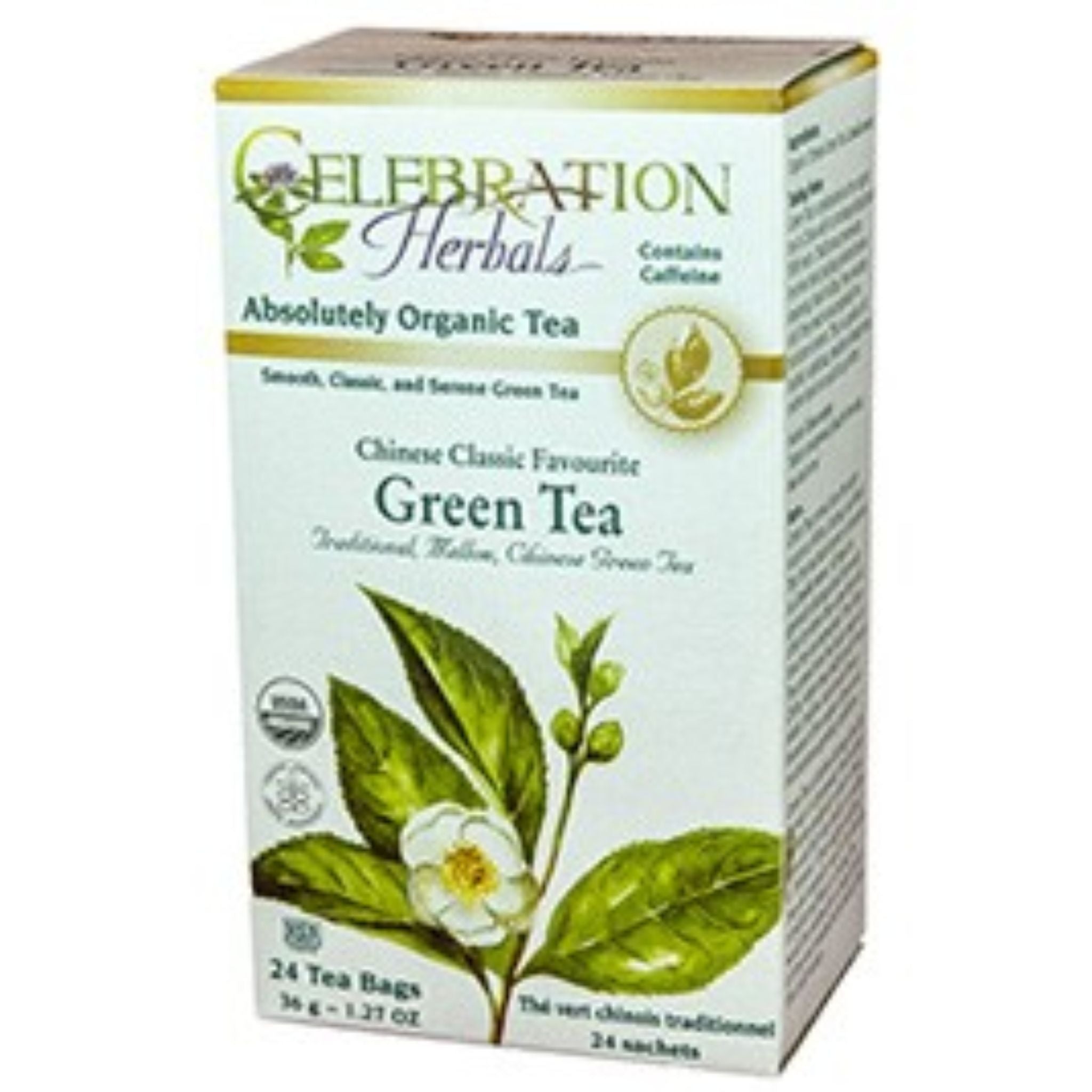 Celebration Herbals Organic Chinese Green Tea Tea 24 bags - Nature's Source Inc