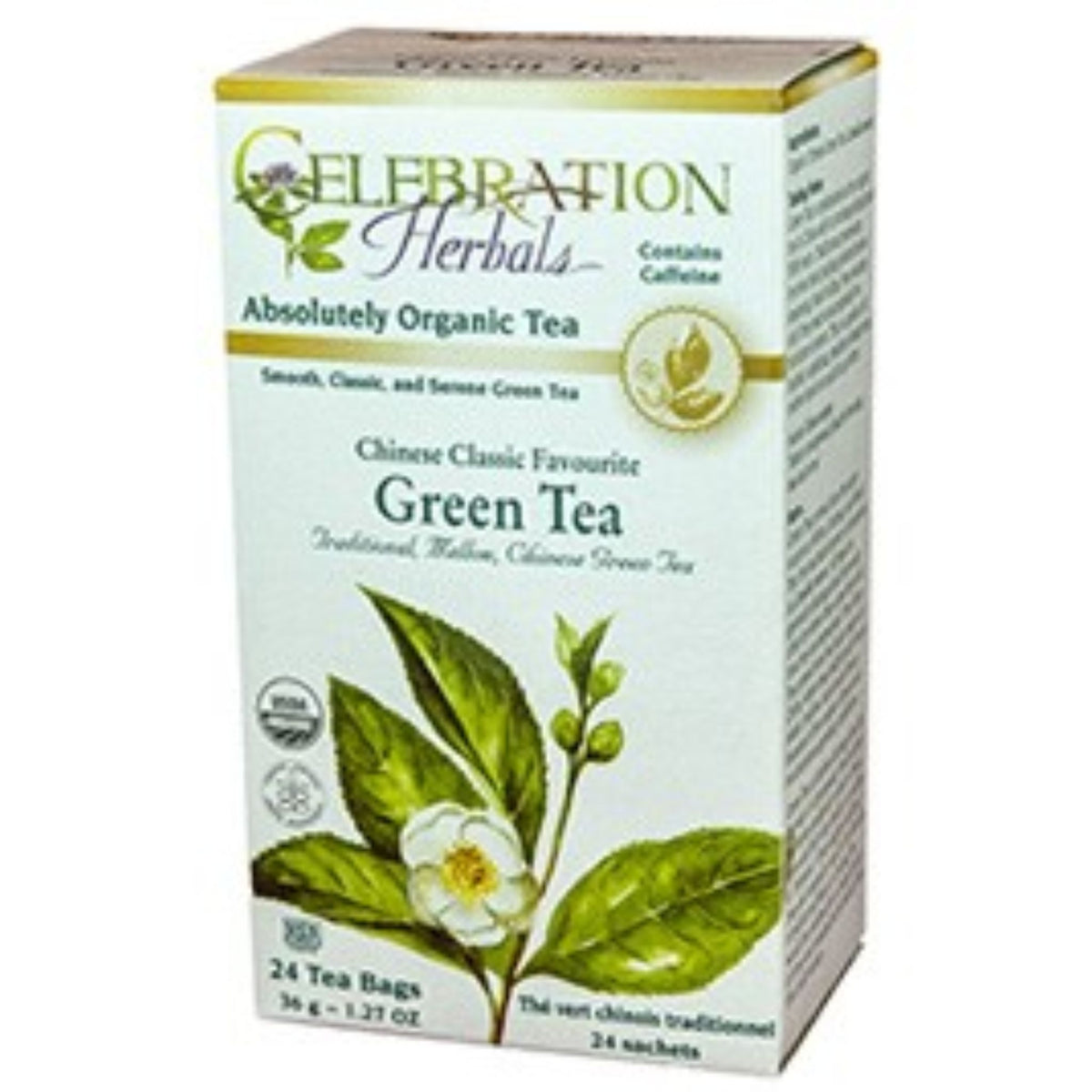 Celebration Herbals Organic Chinese Green Tea Tea 24 bags - Nature's Source Inc