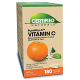 Certified Naturals PureWay - C, Bioavailable Vitamin C Plus Quercetin & Zinc 600mg 180 Vegan Capsules - A Powerful Source Of Antioxidants, Helps Maintain Immune Function, Maintain Healthy Bones, Cartilage, Teeth & Gums - Nature's Source Inc