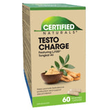 Certified Naturals Testo Charge 60 Vegetable Capsules - Nature's Source Inc