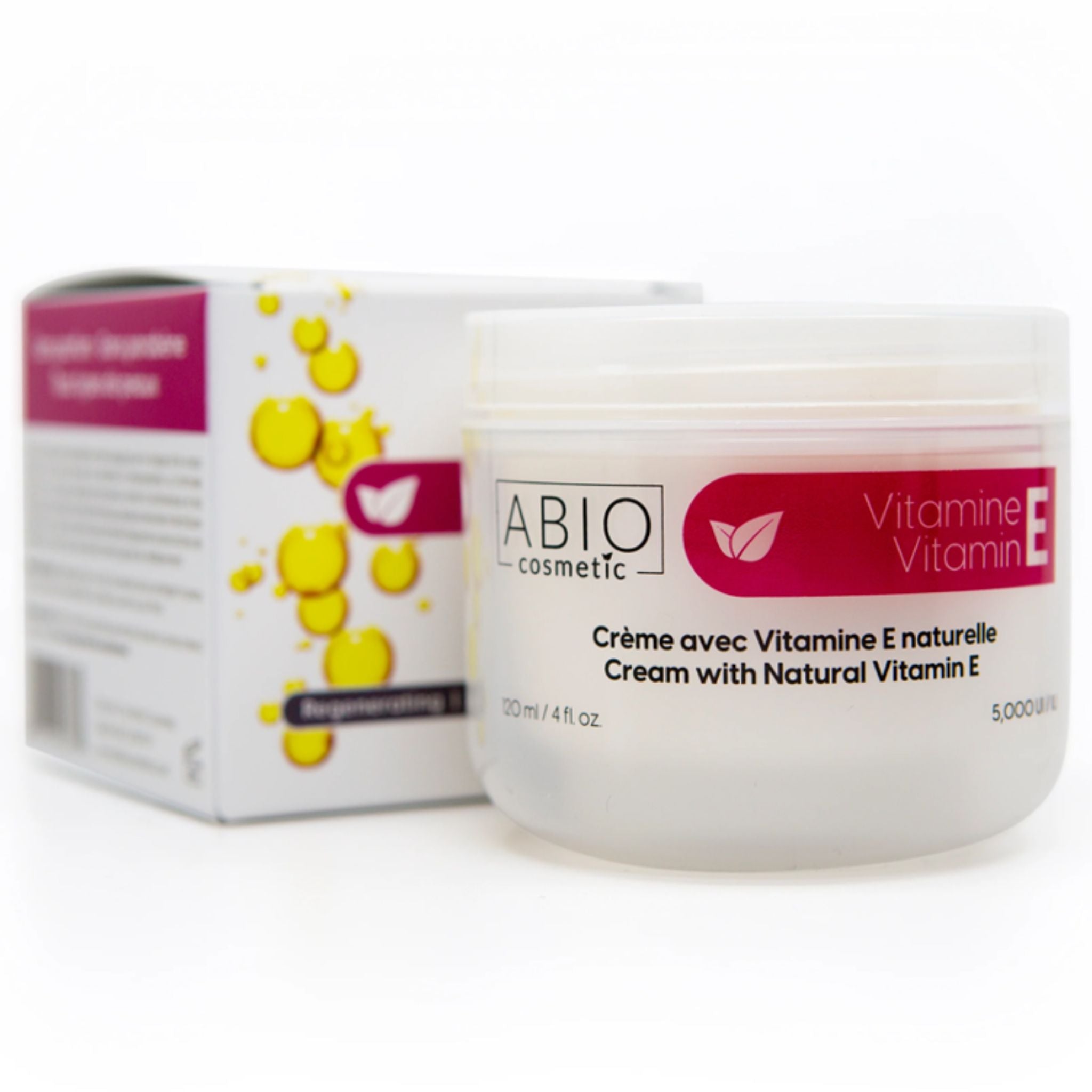 Abio Cosmetic Cream with Natural Vitamin E 120ml - Nature's Source Inc