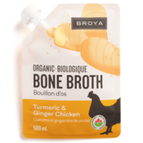 Broya Bone Broth Chicken Turmeric & Ginger 500ml - Nature's Source Inc