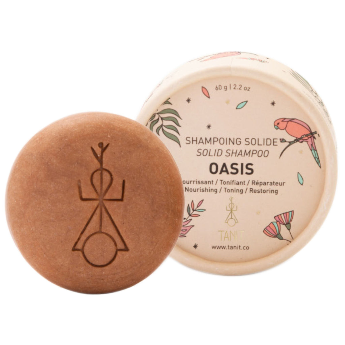 Tanit Oasis Shampoo Bar 60g - Nature's Source Inc