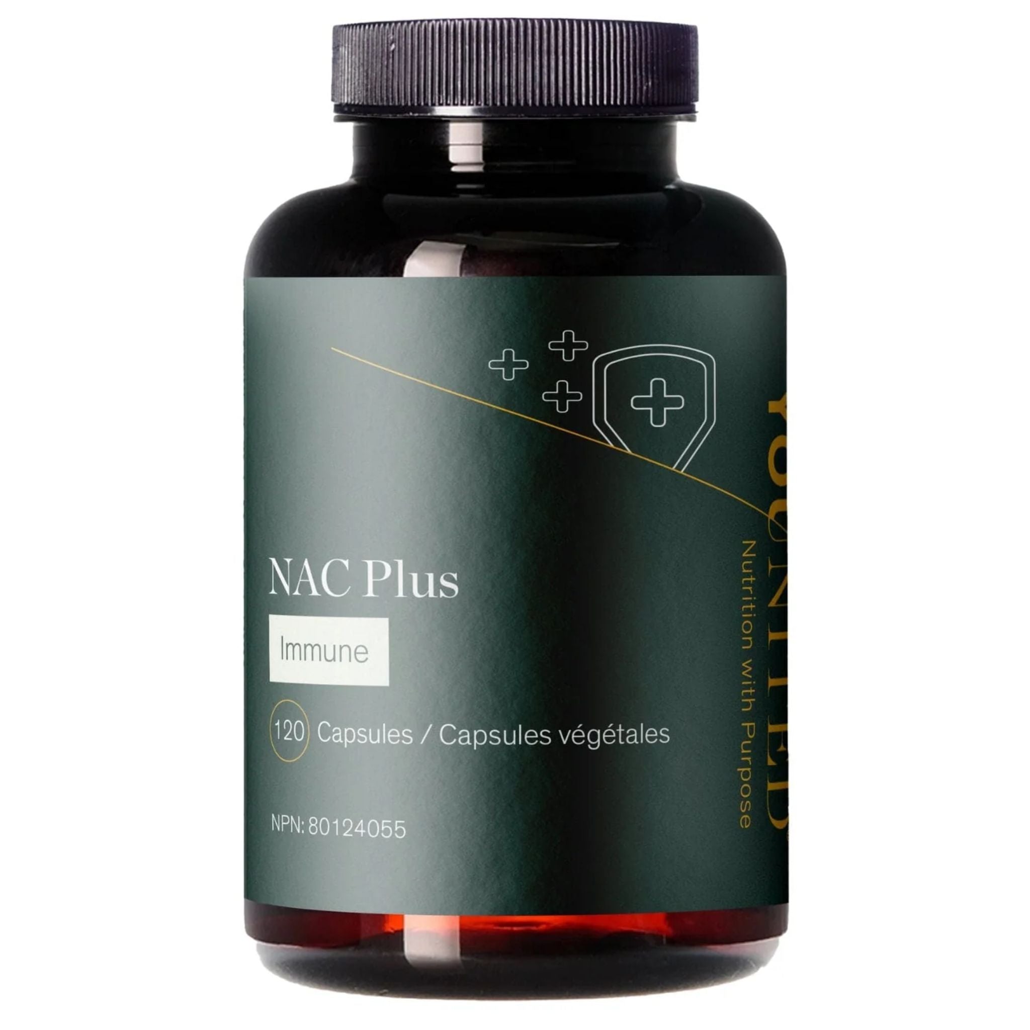Younited NAC Plus, Antioxidant Support, 120 Capsules - Nature's Source Inc