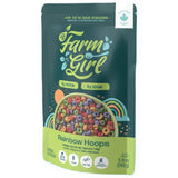 Farm Girl Rainbow Hoops Keto Vegan Cereal 280g - Rich in Ingredients, Suitable for Kids, Fits Your Dietary Need, Keto Friendly Cereal, Suitable for Kids - Nature's Source Inc