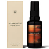 Active Humans Deodorant Spray Sadalwood 30ml - Nature's Source Inc