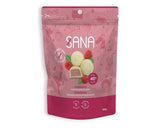 Sana White Chocolaty Bites Raspberry 100g - Nature's Source Inc