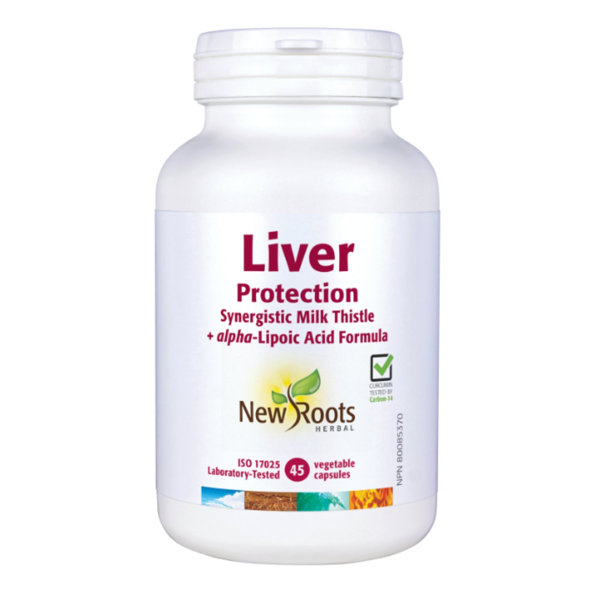 New Roots Liver Protection 45 Vegetable Capsules - Nature's Source Inc
