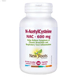 New Roots N - AcetylCysteine NAC 600mg 180 Vegetable Capsules - Nature's Source Inc
